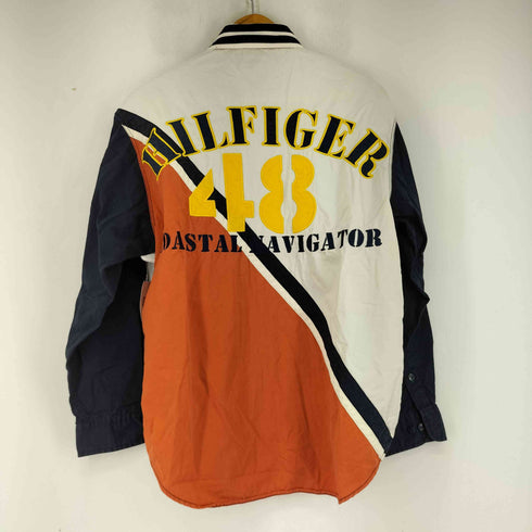 トミーヒルフィガー TOMMY HILFIGER バック刺繍 L/S シャツ メンズ JPN:M