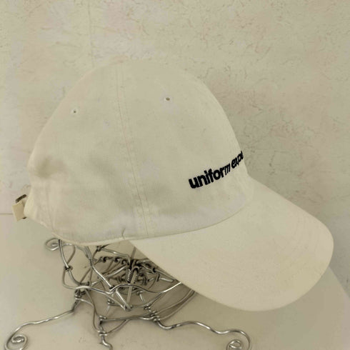 ユニフォームエクスペリメント uniform experiment COTTON TWILL LOGO CAP メンズ