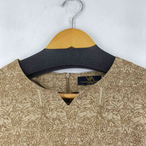 victoria&albert museum 箔 総柄ブラウス レディース JPN:M