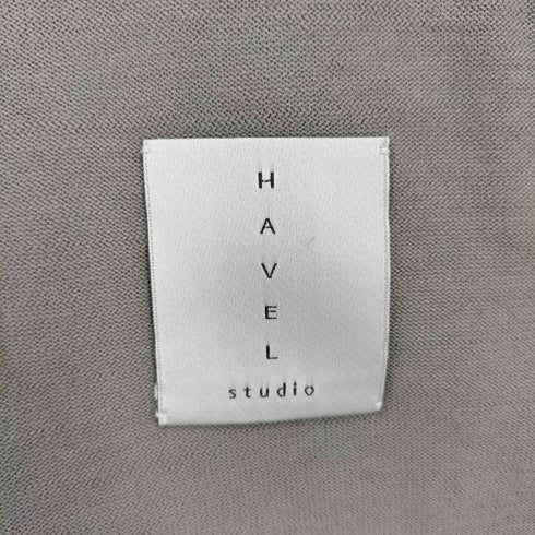 HAVEL studio リラックスビッグニットカーディガン レディース FREE
