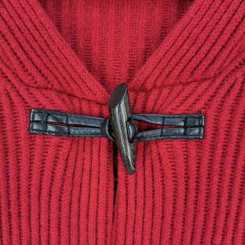 カルバンクライン CALVIN KLEIN ウール ニット ダッフルコート メンズ import:M