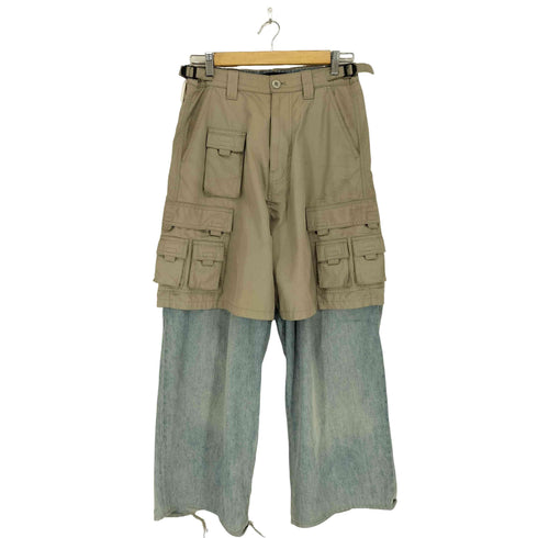 バレンシアガ BALENCIAGA 21AW Hybrid Cargo loose-fit trousers Pants メンズ US:28-29
