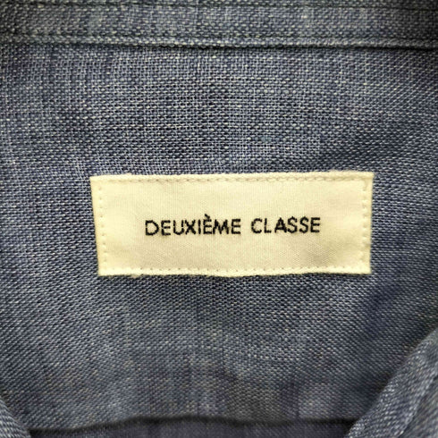 ドゥーズィエムクラス DEUXIEME CLASSE 2way リネンシャツ レディース 36