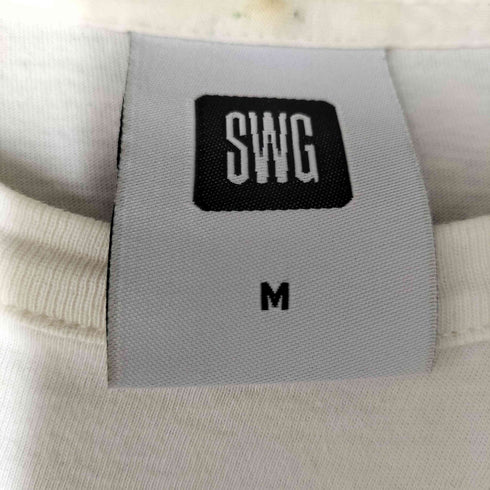 スワッガーバイエスダブリュージー SWAGGER by SWG SW ロゴ ワッペン クルーネック Tシャツ メンズ JPN:M