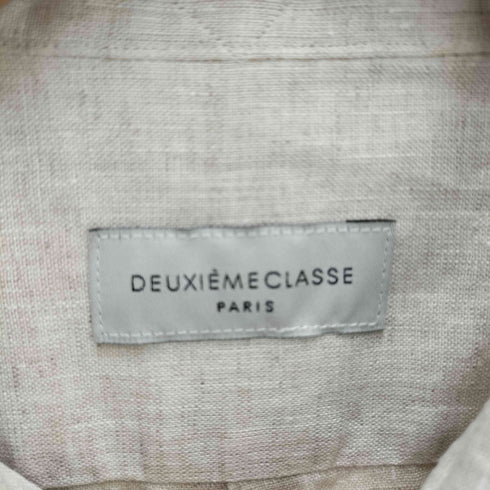 ドゥーズィエムクラス DEUXIEME CLASSE リネンワイヤーウォッシュシャツ レディース FREE