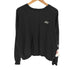 ギャップ Gap 22AW OV VOLUME TRUE ロゴ 刺繍 クルーネック スウェット メンズ import:XL