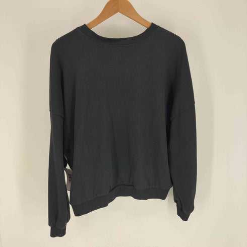 ギャップ Gap 22AW OV VOLUME TRUE ロゴ 刺繍 クルーネック スウェット メンズ import:XL