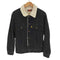 サニーサイダー SUNNY SIDER ロゴタブ ボア ランチ トラッカー ジャケット メンズ import:M