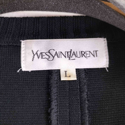 イヴサンローラン Yves Saint Laurent コットンアセテートカーディガン レディース JPN:L