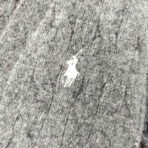 ラルフローレンスポーツ RALPH LAUREN SPORT スモールポニー刺繍ケーブル編みニットカーディガン レディース JPN:XS
