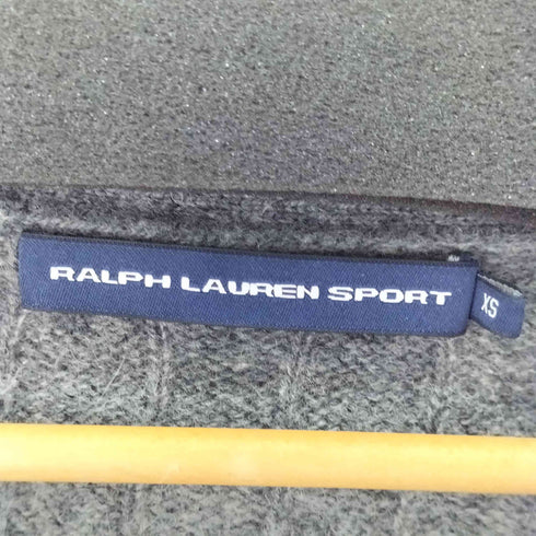 ラルフローレンスポーツ RALPH LAUREN SPORT スモールポニー刺繍ケーブル編みニットカーディガン レディース JPN:XS