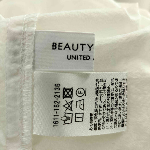 ビューティーアンドユースユナイテッドアローズ BEAUTY & YOUTH UNITED ARROWS BY スタンドカラーギャザー9分袖シャツ レディース