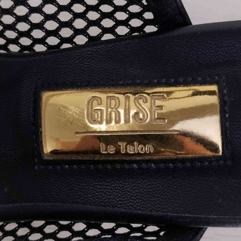 ルタロン GRISE Le Talon 5cmポインテッドメッシュスリングバック レディース JPN:24