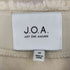 J.O.A. スナップボタン ノーカラーボアジャケット レディース JPN:M
