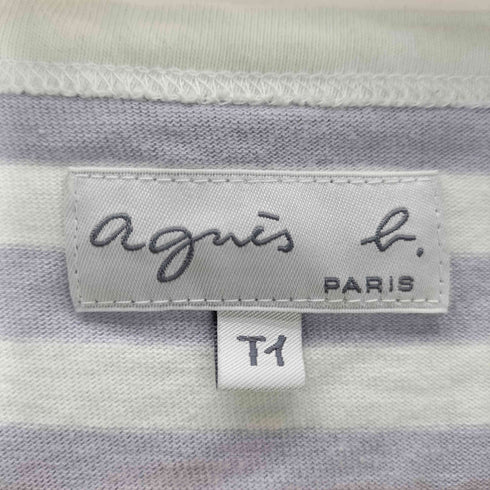 アニエスベー agnes b. TS ボーダーTシャツ レディース JPN:1