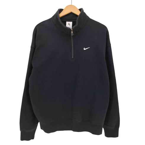 ナイキ NIKE SOLO SWSH HW BB QZ TOP ソロ スウッシュ ハーフジップ スウェット メンズ import:L