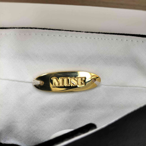 ミューズデドゥーズィエムクラス MUSE de Deuxieme Classe センタープレスコットンスラックス レディース 40