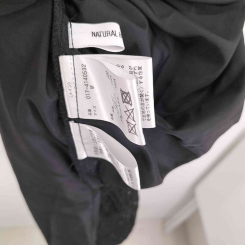 ナチュラルビューティーベーシック NATURAL BEAUTY BASIC メッシュレースショルダーリボンワンピース レディース JPN:M