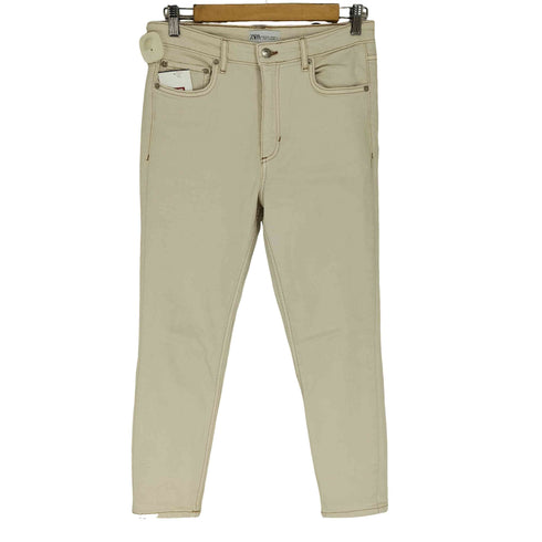 ザラ ZARA ジッパーフライ デニムパンツ レディース EUR:40-42