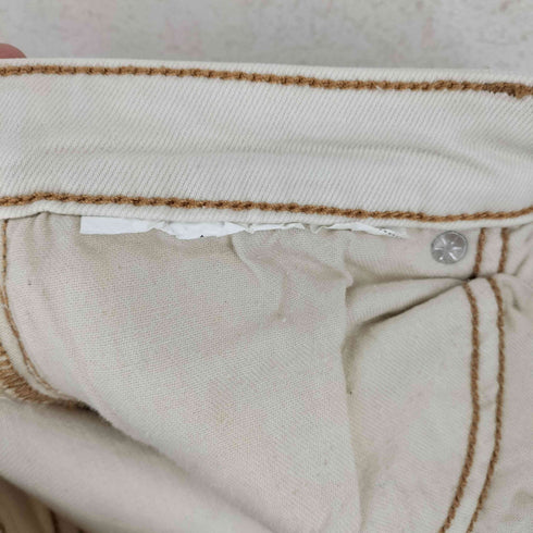 ザラ ZARA ジッパーフライ デニムパンツ レディース EUR:40-42