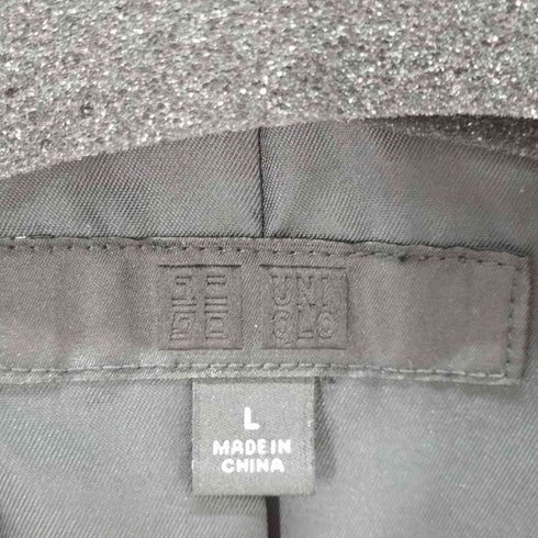 ユニクロ UNIQLO フェイクレザーダブルライダースジャケット レディース JPN:L