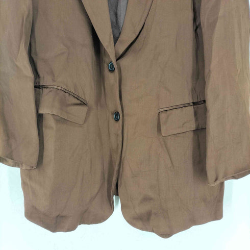 ザラ ZARA サテンテーラードジャケット レディース import:S