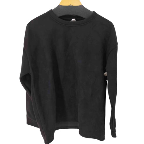 スウェードライククルーネックスウェット メンズ 3XL