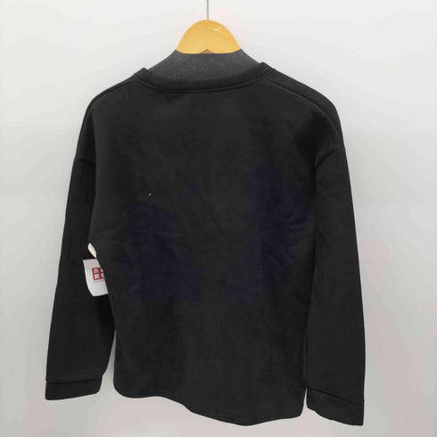 スウェードライククルーネックスウェット メンズ 3XL
