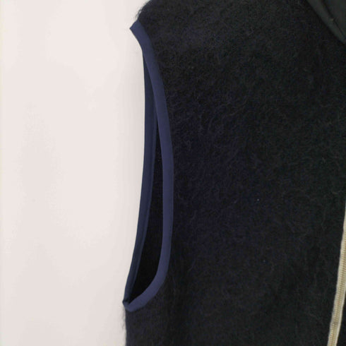 ナナミカ nanamica ZIP UP MOHAIR VEST ジップアップモヘヤベスト ダブルジップ メンズ JPN:S
