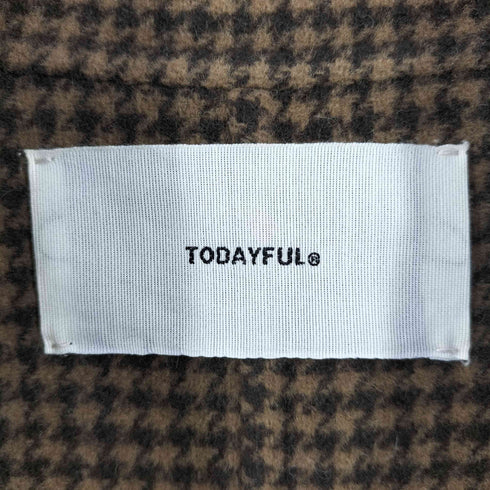トゥデイフル TODAYFUL Over Check Coat レディース JPN:36