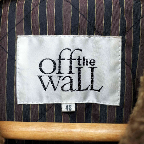 OF F THE WALL 襟ムートン スウェードカバーオール メンズ 46