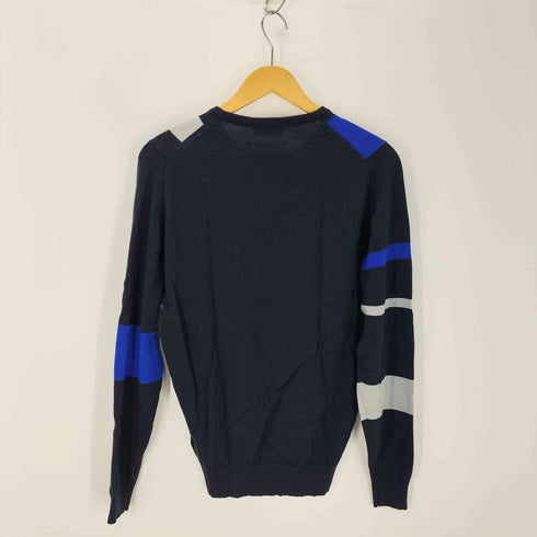 ジョンスメドレー JOHN SMEDLEY トリプルネームハイゲージ幾何学ニット メンズ JPN:M