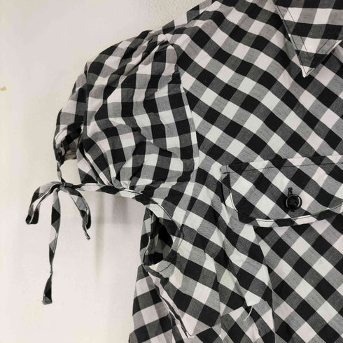 バーバリーブルーレーベル BURBERRY BLUE LABEL チェック S/S シャツ レディース 38
