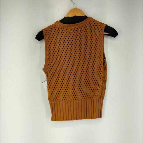 アズールバイマウジー AZUL by moussy MESH KNIT VEST/メッシュニットベスト レディース FREE