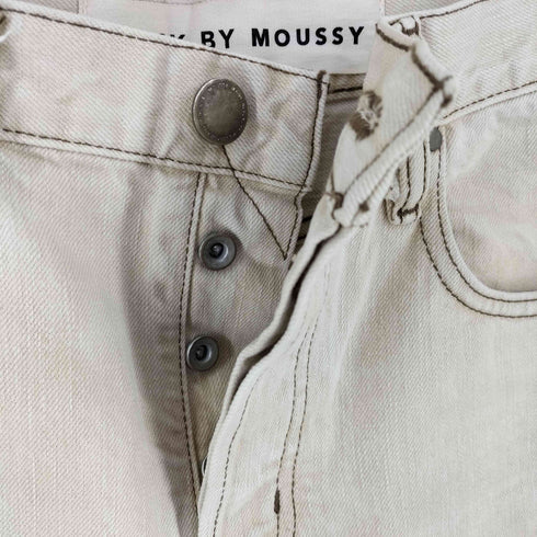 ブラックバイマウジー BLACK by moussy HUILA beige denim レディース US:23