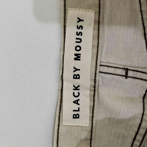 ブラックバイマウジー BLACK by moussy HUILA beige denim レディース US:23