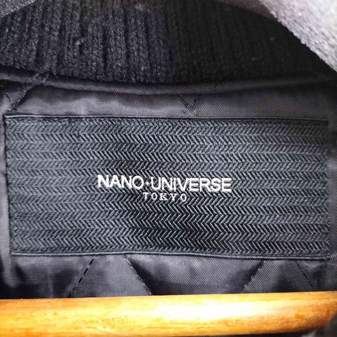 ナノユニバース NANO universe レザー切替 スタジアムジャンパー メンズ JPN:L