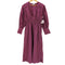 ガニー Ganni Seersucker Check V-neck Gathered Midi Dress レディース JPN:34
