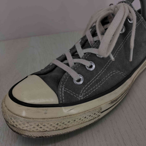 コンバース CONVERSE Chuck Taylor All Star 70 OX Charcoal Sued メンズ US:7.5