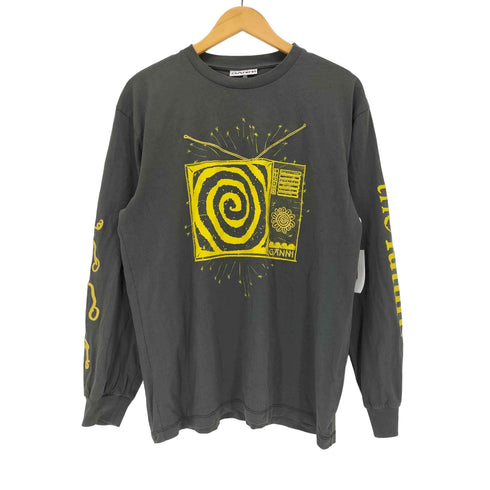 ガニー Ganni future jersey long sleeve tee レディース JPN:M