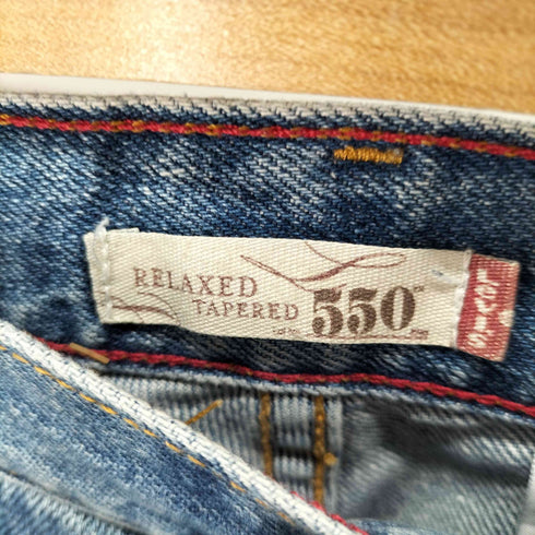 リーバイス Levis 00S 07年製 550 RELAXED TAPERED テーパードデニム メンズ 10 M
