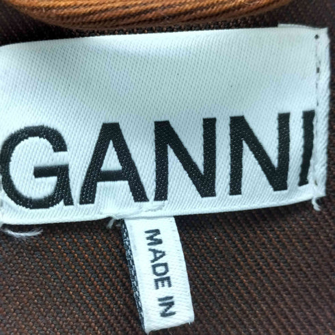 ガニー Ganni zip denim jacket レディース JPN:34