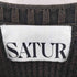 SATUR ケーブルニット メンズ