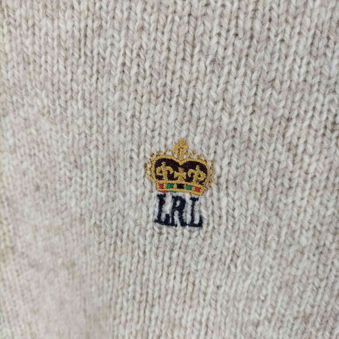 ローレンラルフローレン LAUREN RALPH LAUREN ロゴ刺繍 ウールニット レディース JPN:M