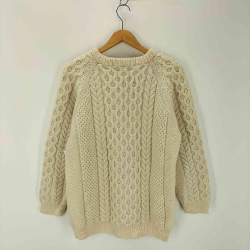 KAURI KRAFT ニュージーランド製 ウール ケーブルニット メンズ 40