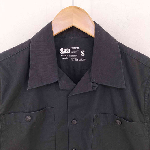 ブルコ BLUCO STANDARD WORK SHIRTS L/S メンズ JPN:S