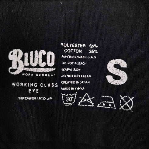 ブルコ BLUCO STANDARD WORK SHIRTS L/S メンズ JPN:S