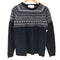 ホワイトマウンテニアリング WHITE MOUNTAINEERING ジャガードニット 切替スウェット メンズ JPN:3