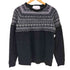 ホワイトマウンテニアリング WHITE MOUNTAINEERING ジャガードニット 切替スウェット メンズ JPN:3