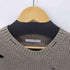 ベルシュカ BERSHKA ダメージ加工クルーネックニット レディース import:S